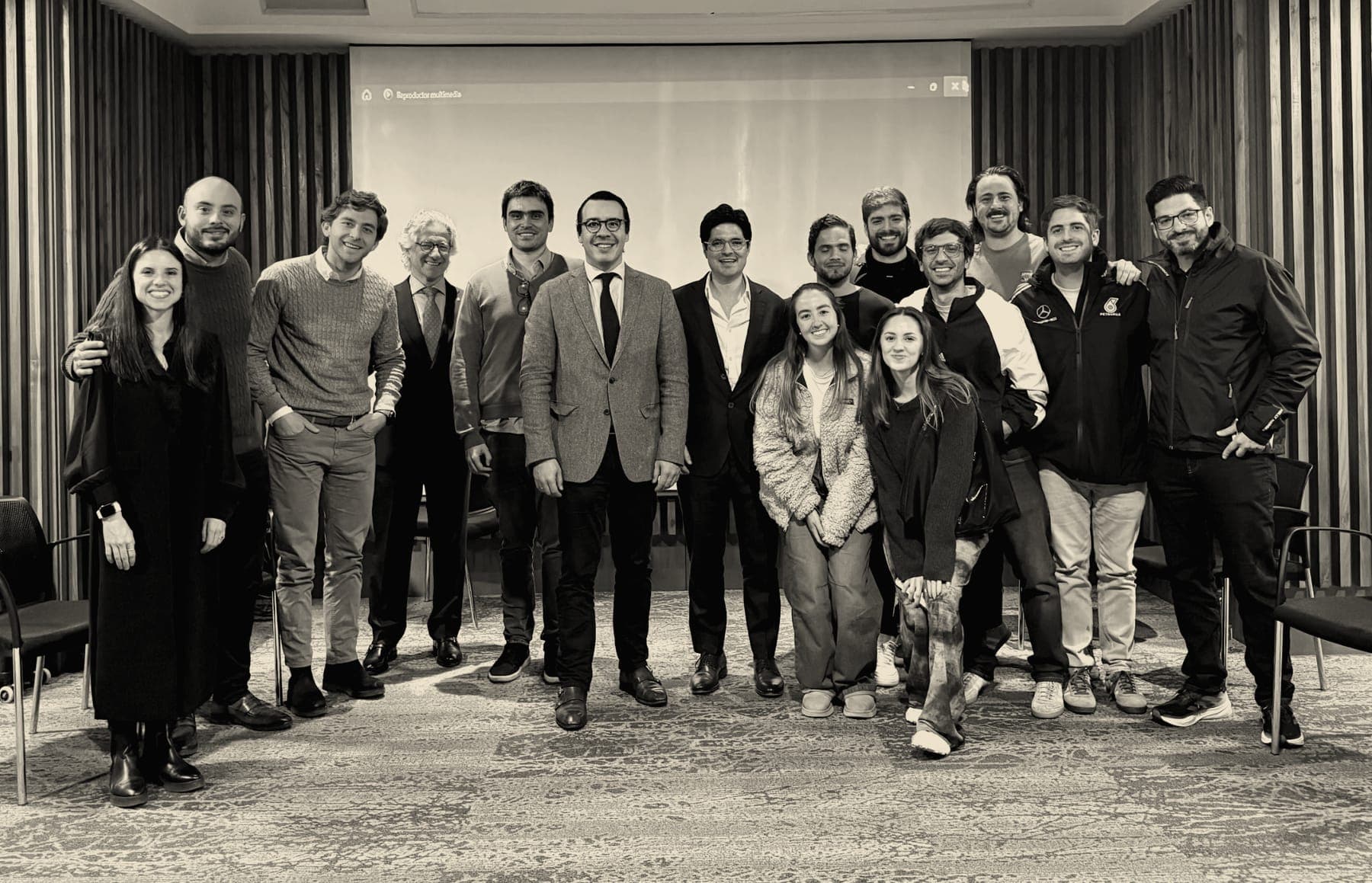 Foto de grupo de la primera cohorte en Madrid
